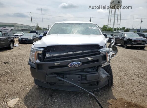 1FTEX1EB9LKD53119 2020 FORD F150 White VIN կոդի պիտակի տեսք