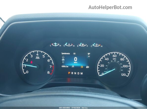1FTEX1EB9MKE71348 2021 FORD F150 Красный Вид задних сидений