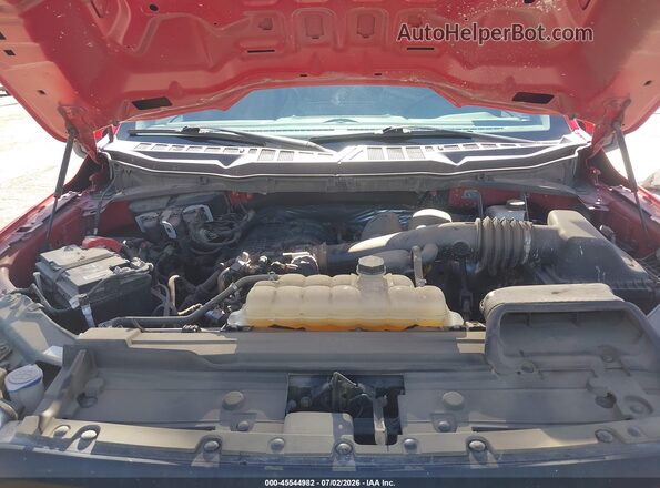 1FTEX1EB9MKE71348 2021 FORD F150 Красный Вид сзади