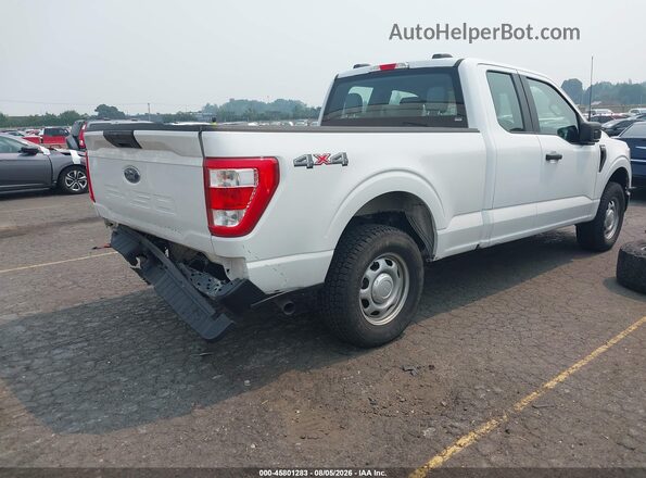 1FTEX1EB9NKE65230 2022 FORD F150 White Rear right