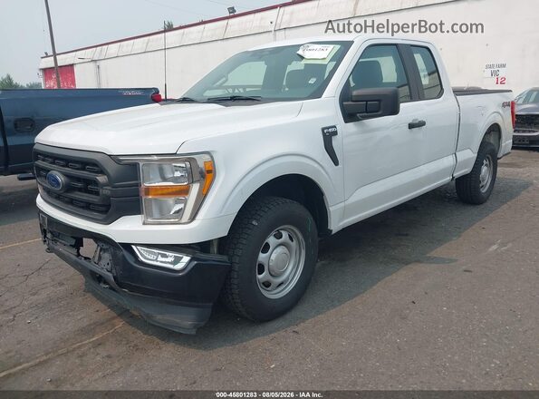 1FTEX1EB9NKE65230 2022 FORD F150 White Front left
