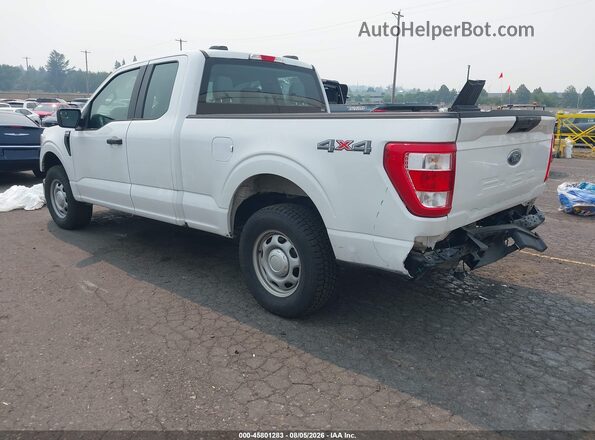 1FTEX1EB9NKE65230 2022 FORD F150 White Rear left