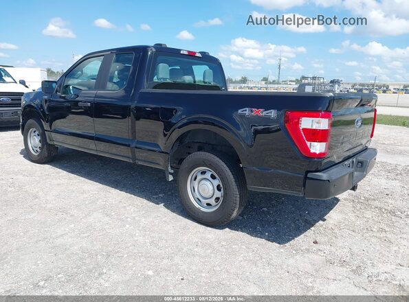 1FTEX1EB9PKF80624 2023 FORD F150 Black Tył lewy