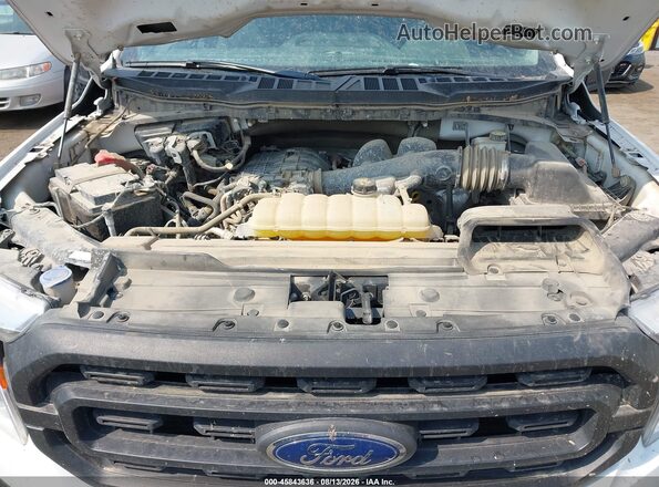 1FTEX1EBXMKD73705 2021 FORD F150 White Vista trasera
