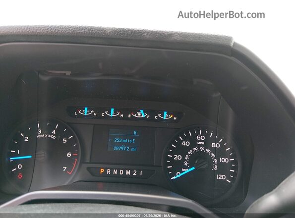 1FTEX1EF2GKD90733 2016 FORD F150 White Widok tylnych siedzeń