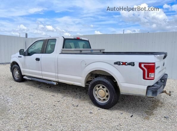 1FTEX1EF2HKD60648 2017 FORD F150 White Հետևի ձախ
