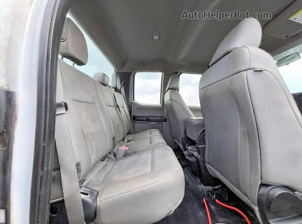 1FTEX1EF2HKD60648 2017 FORD F150 White Հետևի նստատեղերի տեսք