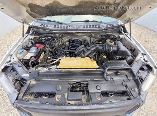 1FTEX1EF2HKD60648 2017 FORD F150 White Սալոնի հետևի տեսք