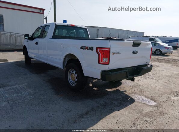 1FTEX1EF6GKD90735 2016 FORD F150 Белый Задняя левая четверть