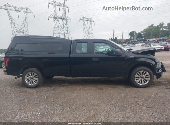 1FTEX1EF8GKE37912 2016 FORD F150 Черный Вид задней части салона