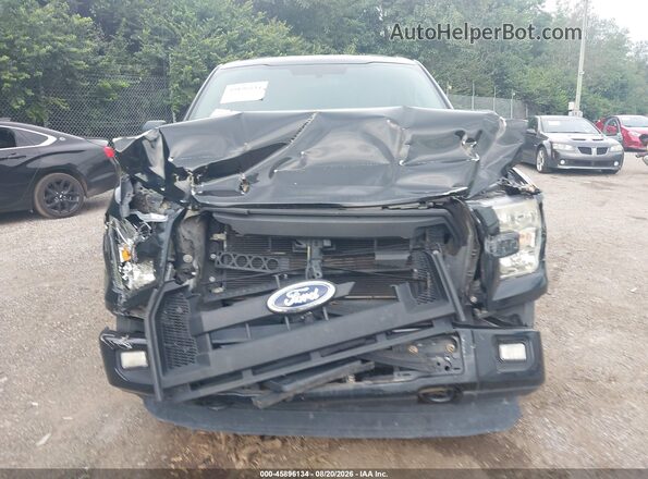 1FTEX1EF8GKE37912 2016 FORD F150 Черный Вид щитка приборов