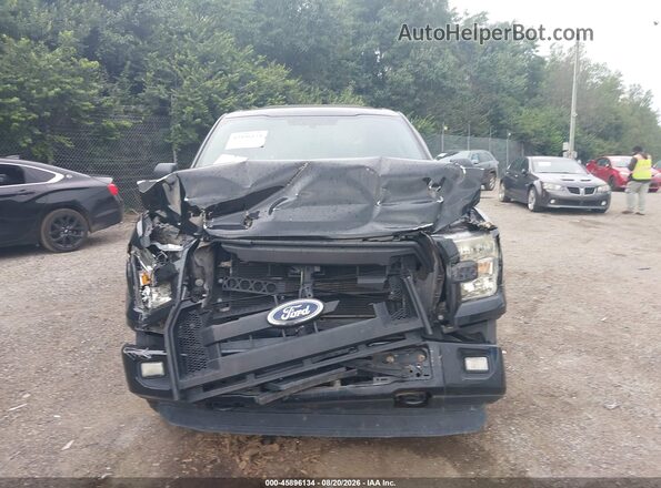 1FTEX1EF8GKE37912 2016 FORD F150 Черный Вид спереди