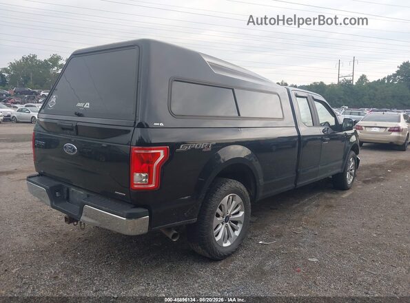1FTEX1EF8GKE37912 2016 FORD F150 Черный Задняя правая четверть