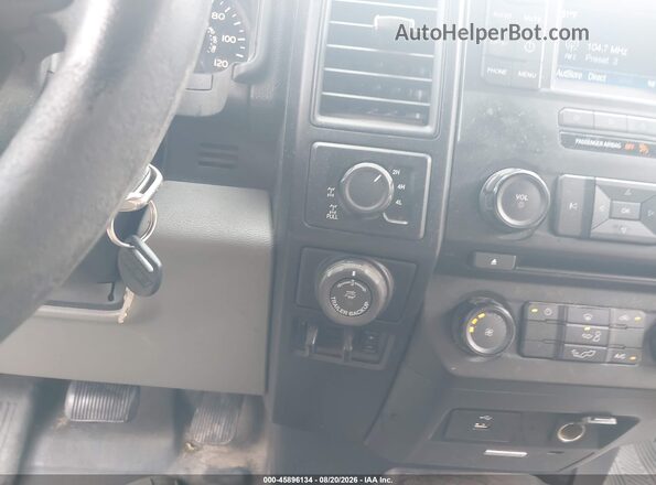 1FTEX1EF8GKE37912 2016 FORD F150 Черный Вид панели приборов