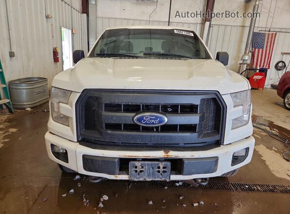 1FTEX1EP0GFA60798 2016 FORD F150 White Front view