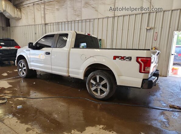 1FTEX1EP0GFA60798 2016 FORD F150 White Rear left