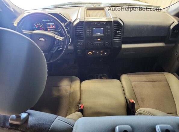 1FTEX1EP0GFA60798 2016 FORD F150 White Dashboard view