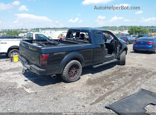 1FTEX1EP0GFB08722 2016 FORD F150 Black Tył prawy