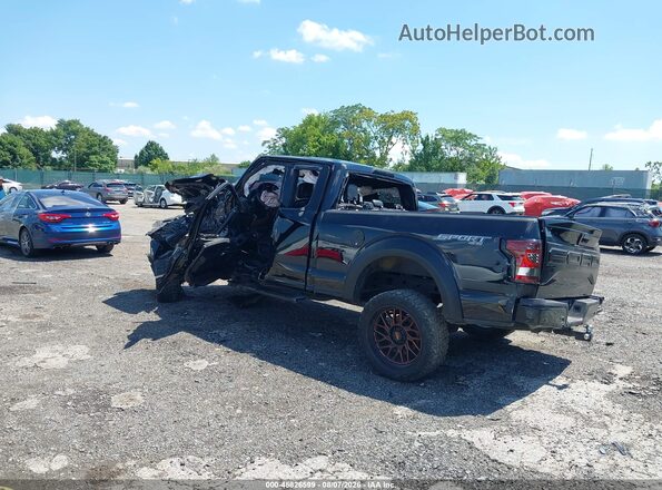 1FTEX1EP0GFB08722 2016 FORD F150 Black Tył lewy