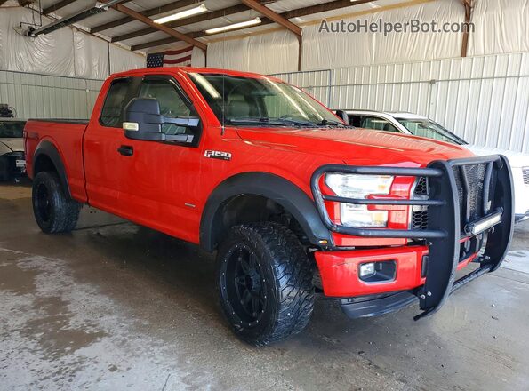 1FTEX1EP0GKF77669 2016 FORD F150 Red Przód prawy