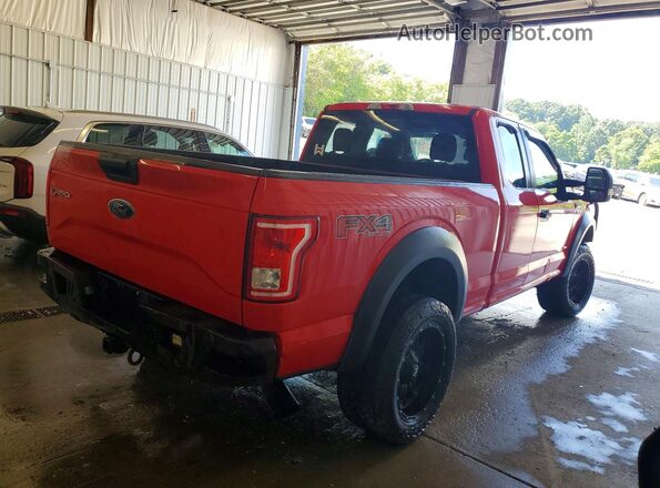 1FTEX1EP0GKF77669 2016 FORD F150 Red Tył prawy