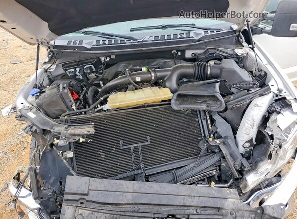 1FTEX1EP0KFA95334 2019 FORD F150 White Rear interior view