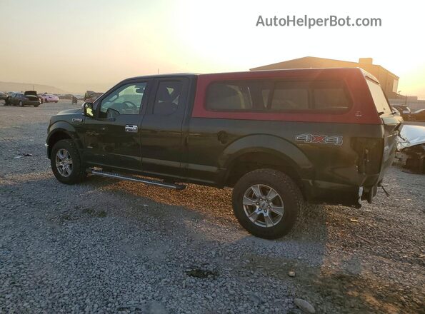 1FTEX1EP1GKE00578 2016 FORD F150 Green Rear left