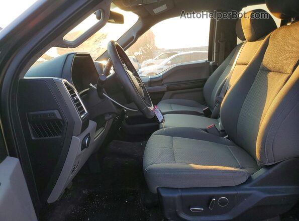 1FTEX1EP1GKE00578 2016 FORD F150 Green Front interior view