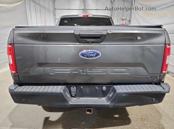 1FTEX1EP1JFB33653 2018 FORD F150 Gray Vista interior de 360 grados