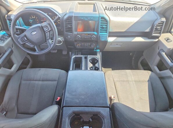 1FTEX1EP1JFE07997 2018 FORD F150 Black Vista del salpicadero