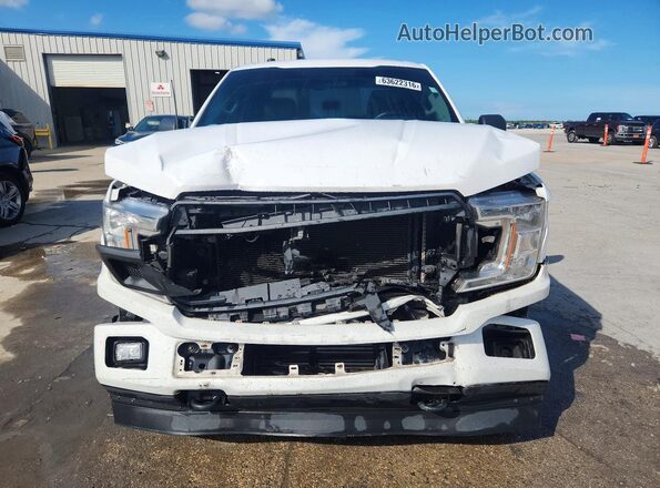 1FTEX1EP1JKF67871 2018 FORD F150 White Vista frontal