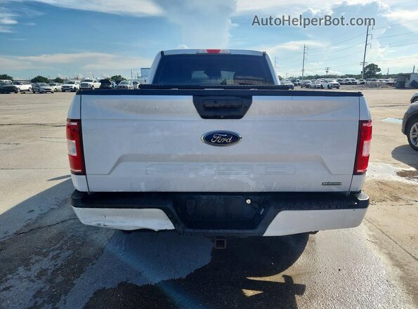 1FTEX1EP1JKF67871 2018 FORD F150 White Vista trasera