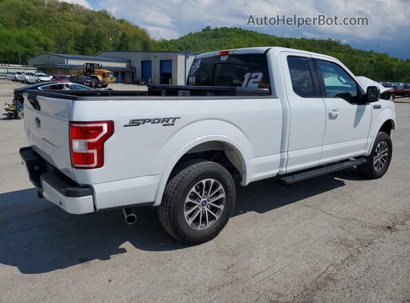 1FTEX1EP1LFC19774 2020 FORD F150 White უკანა მარჯვენა