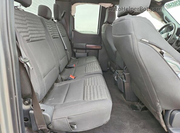 1FTEX1EP1NKD88610 2022 FORD F150 Silver Հետևի նստատեղերի տեսք