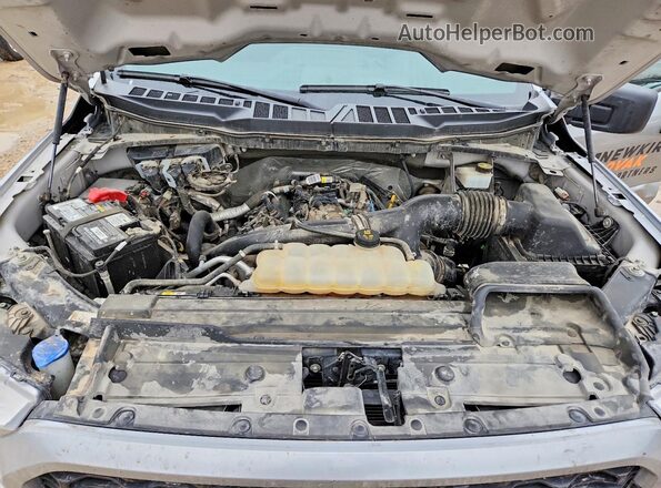1FTEX1EP1NKD88610 2022 FORD F150 Silver Սալոնի հետևի տեսք
