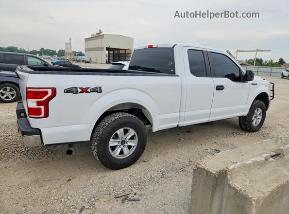 1FTEX1EP2JFC30909 2018 FORD F150 White უკანა მარჯვენა
