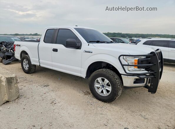 1FTEX1EP2JFC30909 2018 FORD F150 White წინა მარჯვენა