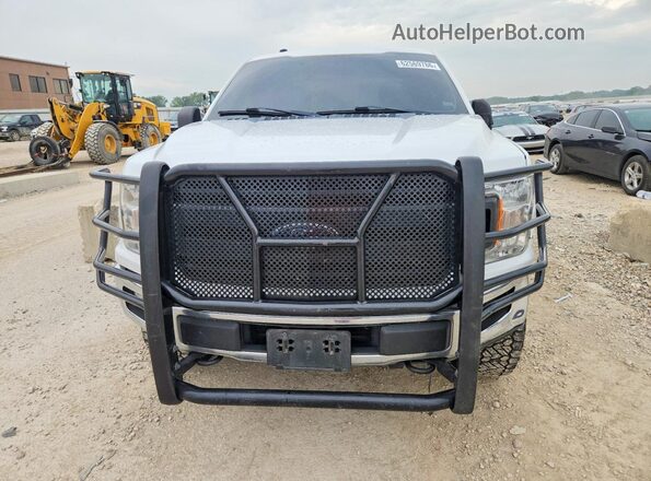 1FTEX1EP2JFC30909 2018 FORD F150 White წინა ხედი