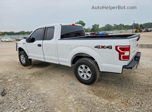 1FTEX1EP2JFC30909 2018 FORD F150 White უკანა მარცხენა