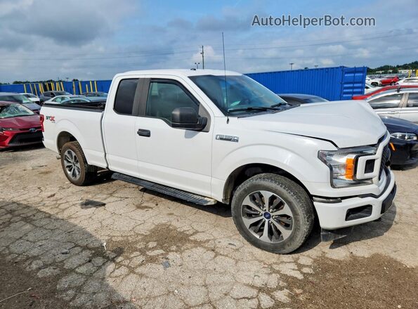 1FTEX1EP2KKC81612 2019 FORD F150 White წინა მარჯვენა