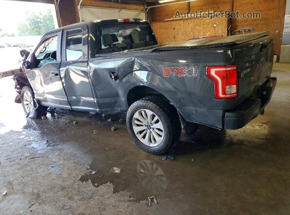 1FTEX1EP3GFC06336 2016 FORD F150 Gray Rear left