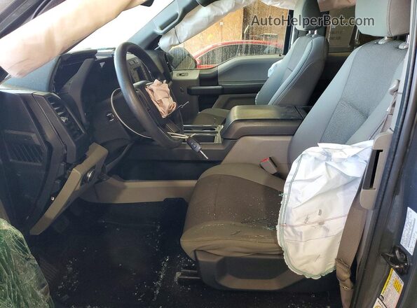 1FTEX1EP3GFC06336 2016 FORD F150 Gray Front interior view
