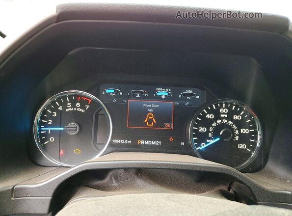 1FTEX1EP3GKE65772 2016 FORD F150 Burgundy Widok zestawu wskaźników
