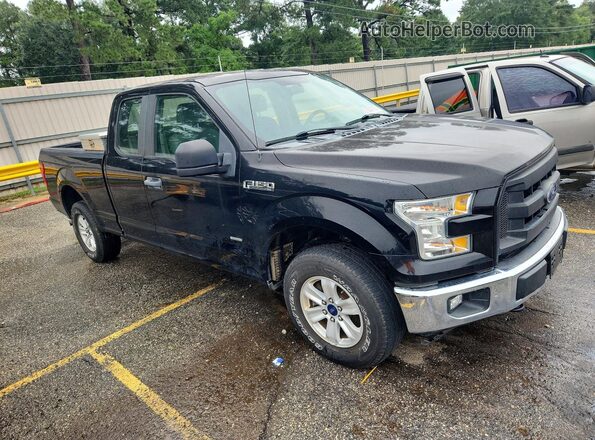 1FTEX1EP3HFA63485 2017 FORD F150 Black Delantero derecho