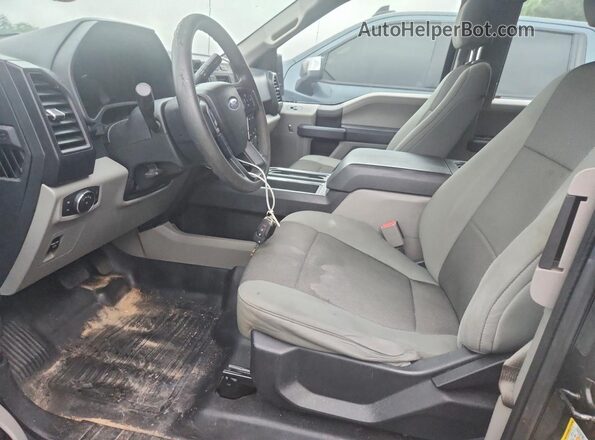 1FTEX1EP3HFA63485 2017 FORD F150 Black Vista interior delantera