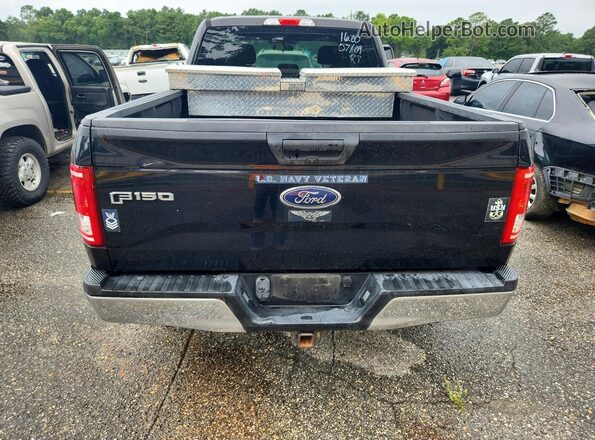 1FTEX1EP3HFA63485 2017 FORD F150 Black Vista trasera