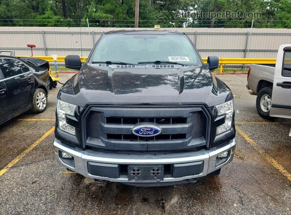 1FTEX1EP3HFA63485 2017 FORD F150 Black Vista frontal