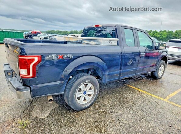 1FTEX1EP3HFA63485 2017 FORD F150 Black Trasero derecho