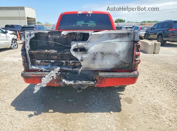 1FTEX1EP3HKC43668 2017 FORD F150 Red Вид ззаду