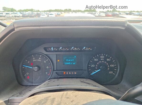 1FTEX1EP3KKD07618 2019 FORD F150 Red Vista del cuadro de instrumentos